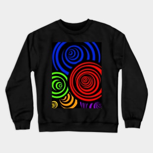 3D Color Journey Crewneck Sweatshirt